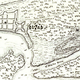 Fort Mose map: The Jefferys map of 1762 showed what Fort Mose (labeled “Negroe Fort”) looked like in 1740. (www.flmnh.ufl.edu)